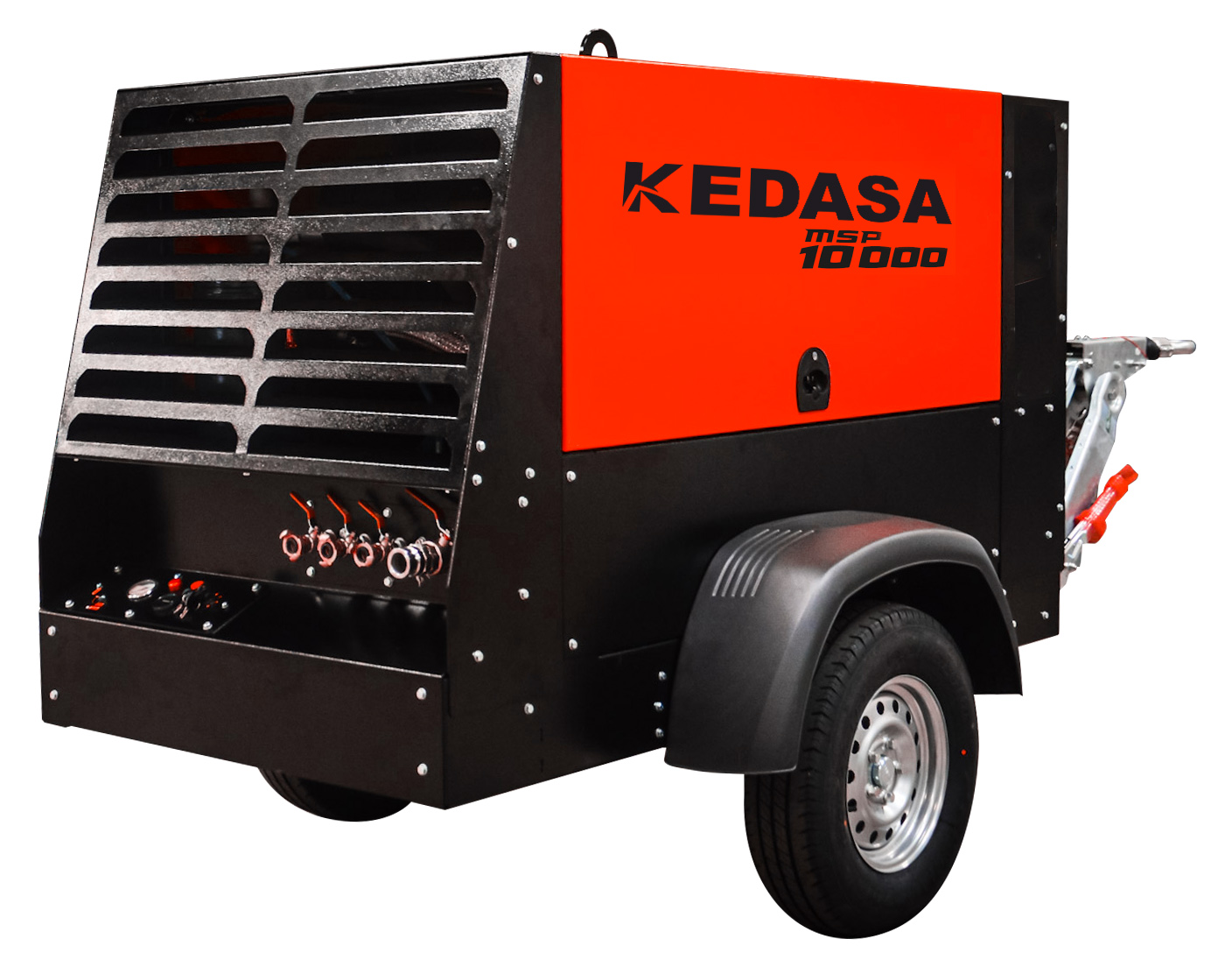Передвижной дизельный компрессор Kedasa MSP 10000-7